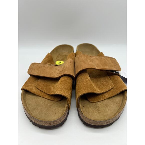 Birkenstock Kyoto Mink Nubuck Suede Leather Slides Men's Size 9 - Picture 10 of 16